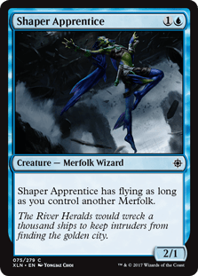 Shaper Apprentice mtg card Ixalan
