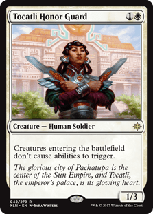 Tocatli Honor Guard mtg card Ixalan